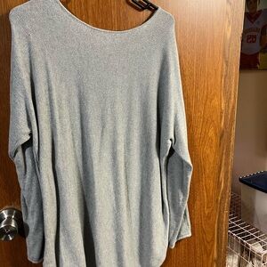 Michael Kors Heather Gray Knit Top